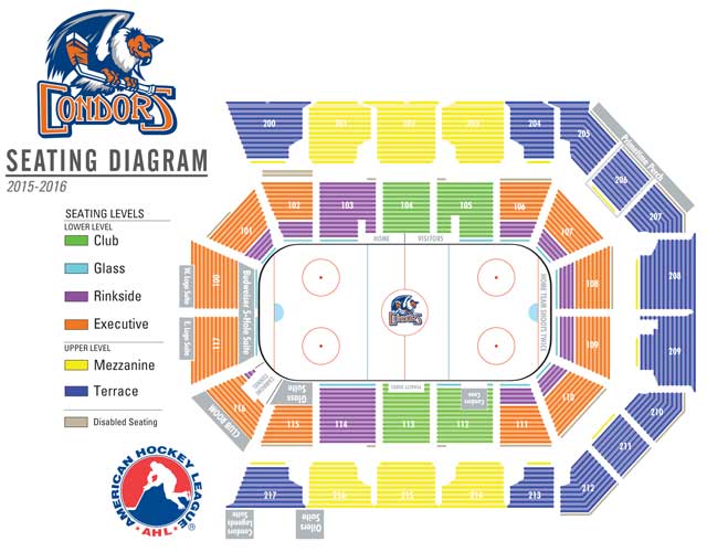 Bakersfield Condors Seating Chart