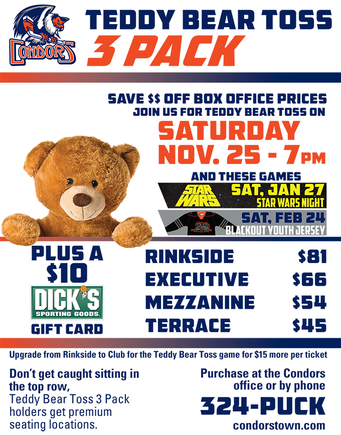 oil kings teddy bear toss 2018 tickets