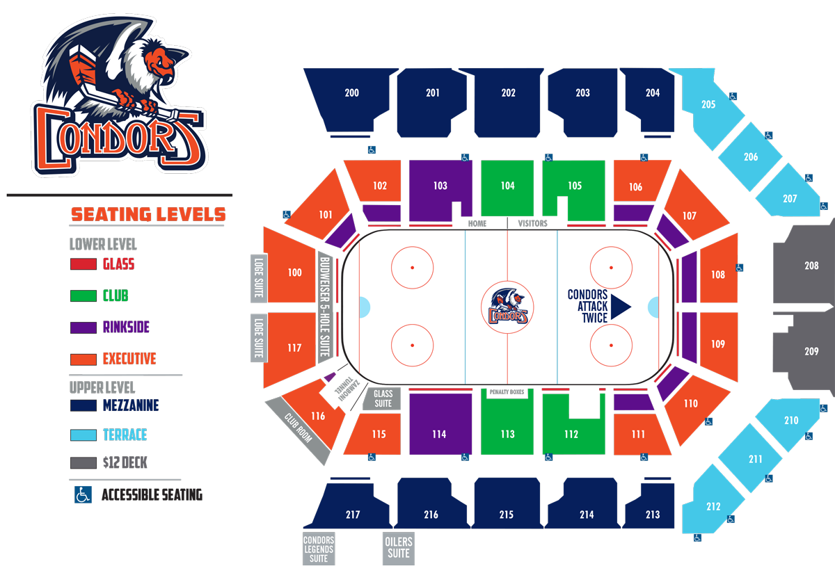 Rabobank Arena Disney On Ice Seating Chart