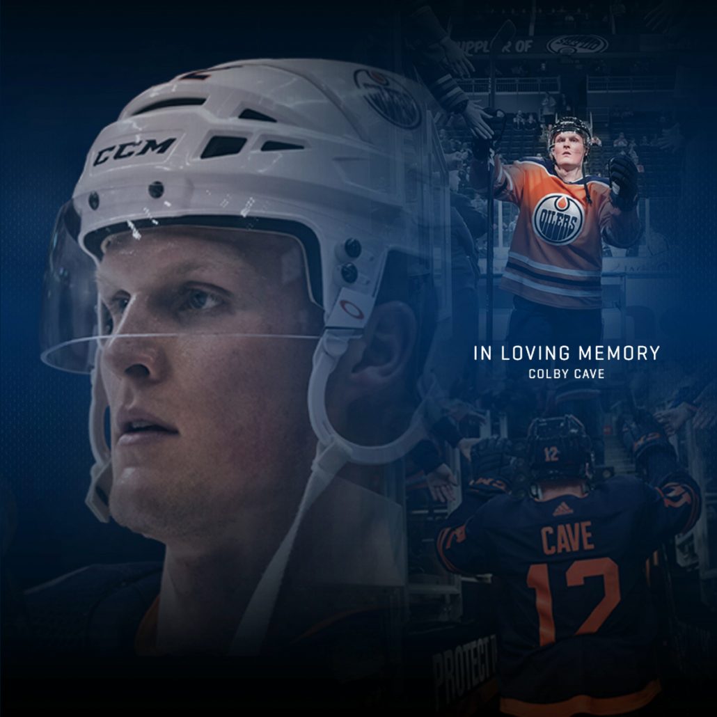 Colby Cave's memory lives on with family, Oilers a year after tragic death