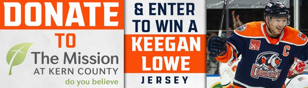 LOWE JERSEY RAFFLE TO BENEFIT CHARITY –