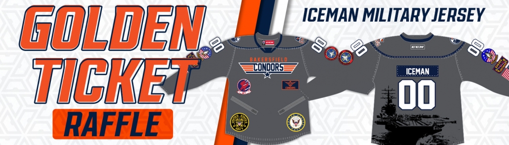 Golden Ticket Jersey Raffle Underway – BakersfieldCondors.com