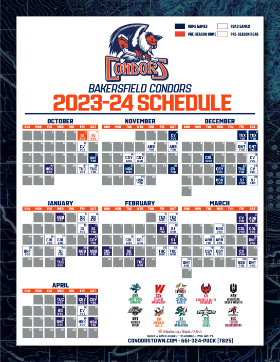 202324 Printable Schedule