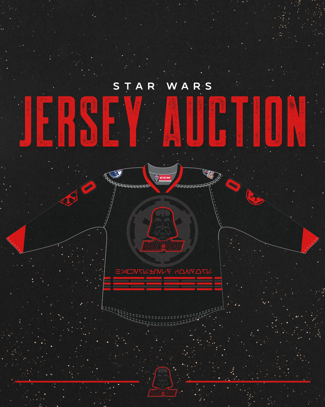 Star Wars Jersey Auction BakersfieldCondors